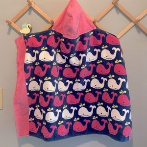 Pottery Barn kids hooded towel